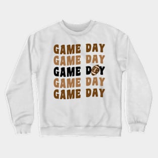 FOOTBALL GAME DAY Crewneck Sweatshirt